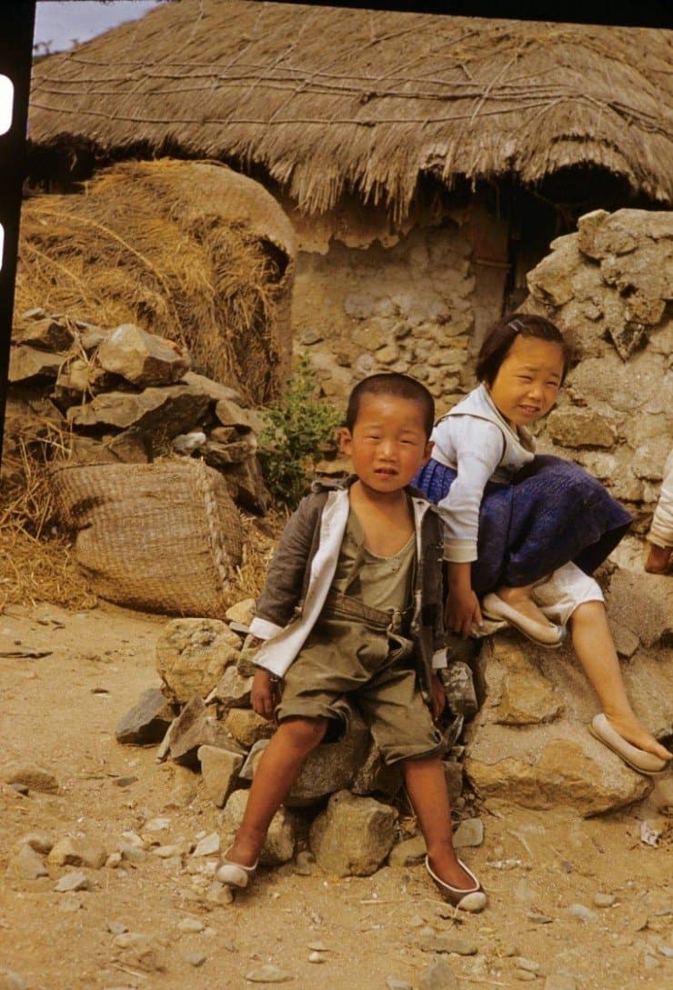 싱글벙글 세계 최빈국 시기, 1950년대 대한민국 컬러사진 모음 (32)