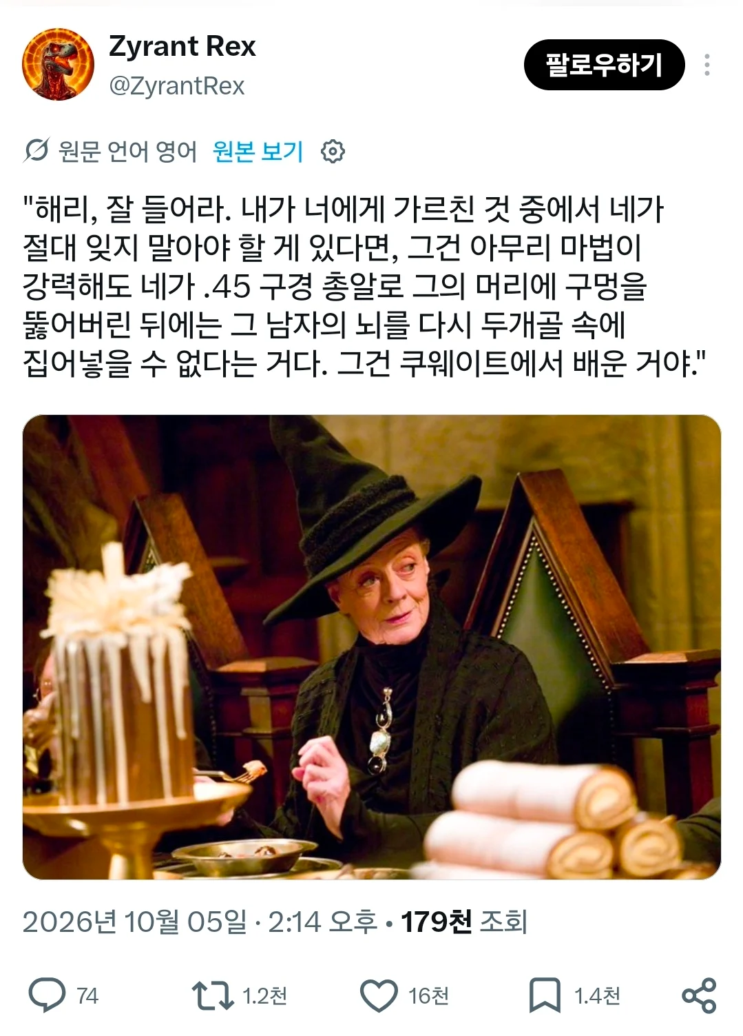 이상한 쪽으로 번지기 시작한 해리포터 밈 (3)