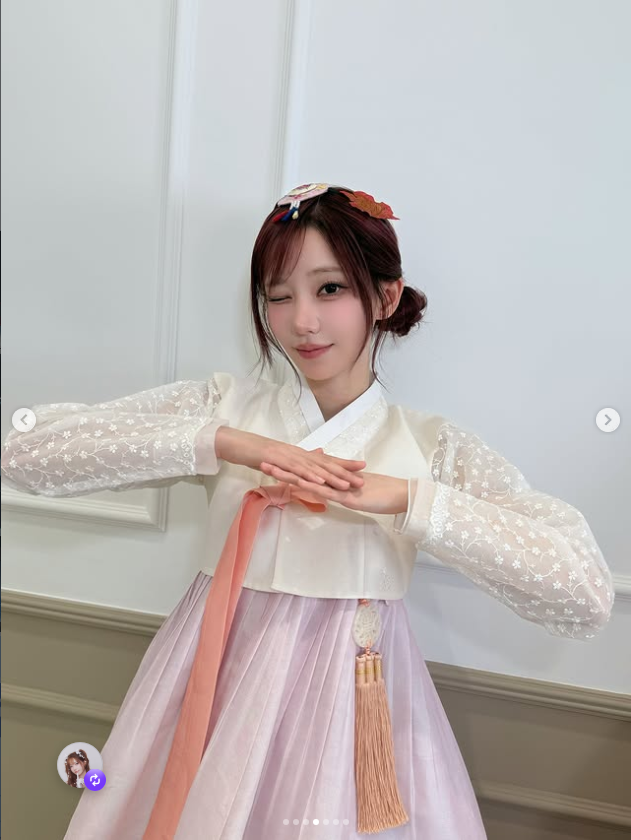 즐 추석!!! QWER 한복 (4)