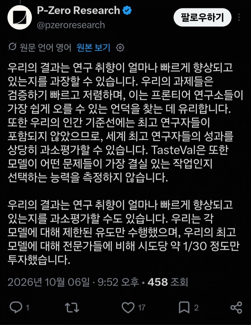 AI의 연구 취향(taste)는 인간을 뛰어넘는 중..! (9)