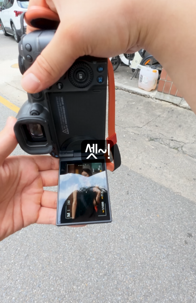 존예녀에게 사진 찍어주겠다고 했는데 뷰티모델 (23)