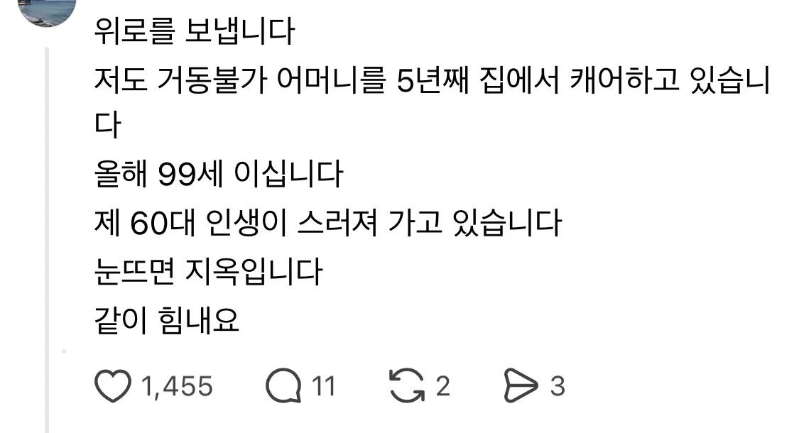 엄마의 긴 노년이 나를 죽음으로 몰아간다 (2)