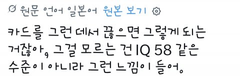 포켓몬 카드 반갈죽해서 논란이라는 리센느 일본 실시간 반응 (29)
