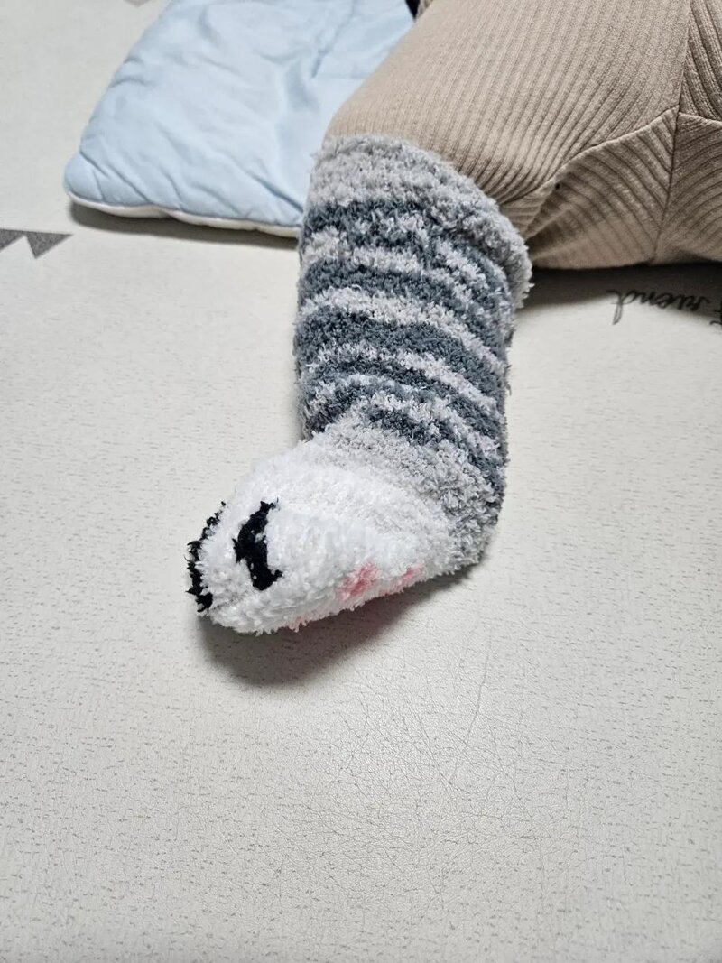 다이소 성인용 양말 (2)
