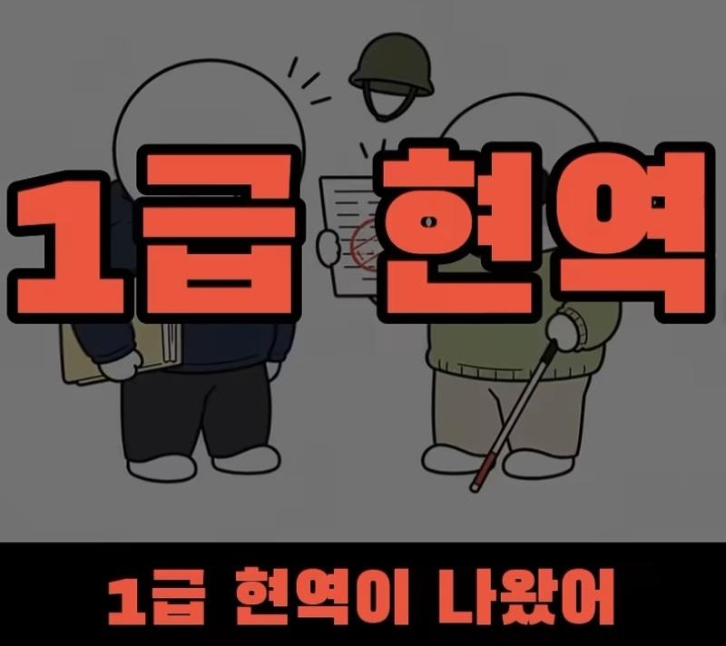 현역 1급 판정받은 장님 (5)