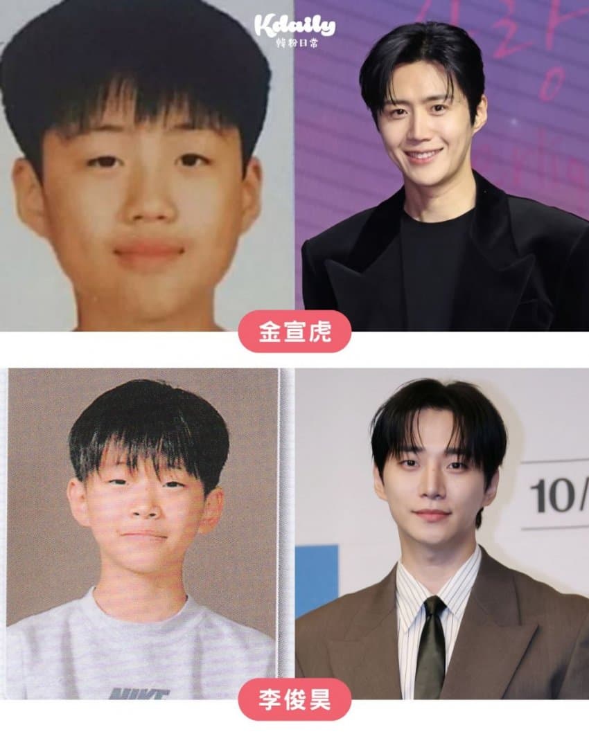 남자 배우들 어릴적 모습과 현재 모습 (25)