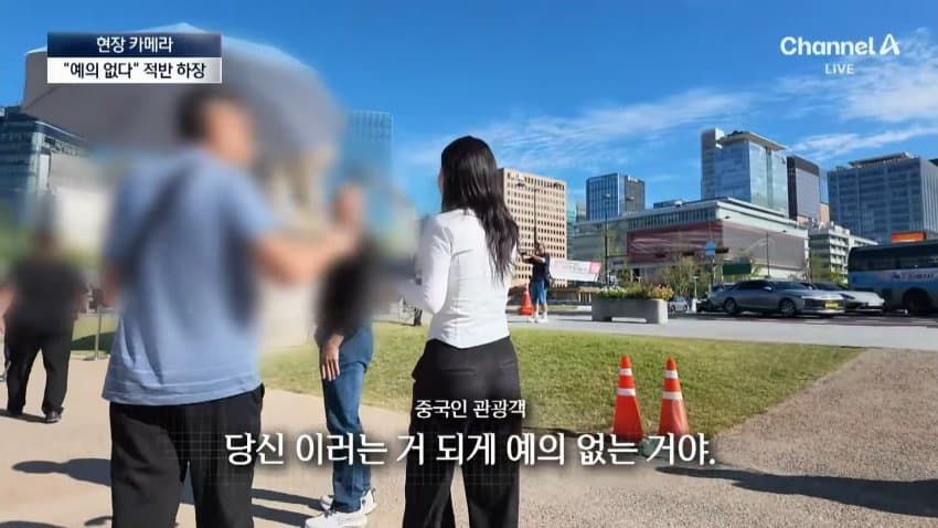 경복궁서 버젓이..담뱃불 붙이는 관광객 (17)