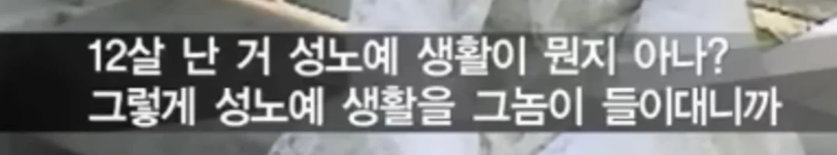 북한의 일본군 성노예 피해자 증언 (5)