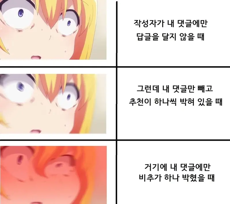 블라보다 더 눈물나는 상황