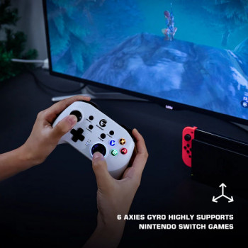 [알리] GameSir T4 Pro 화이트 블루투스 컨트롤러($17.59/0)