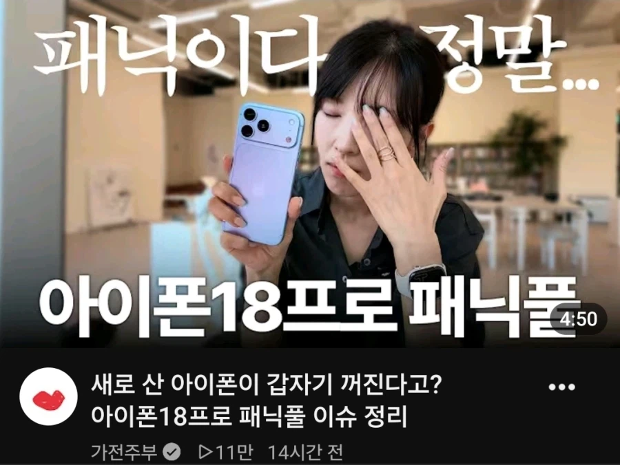 아이폰 18 시리즈의 근황 (2)