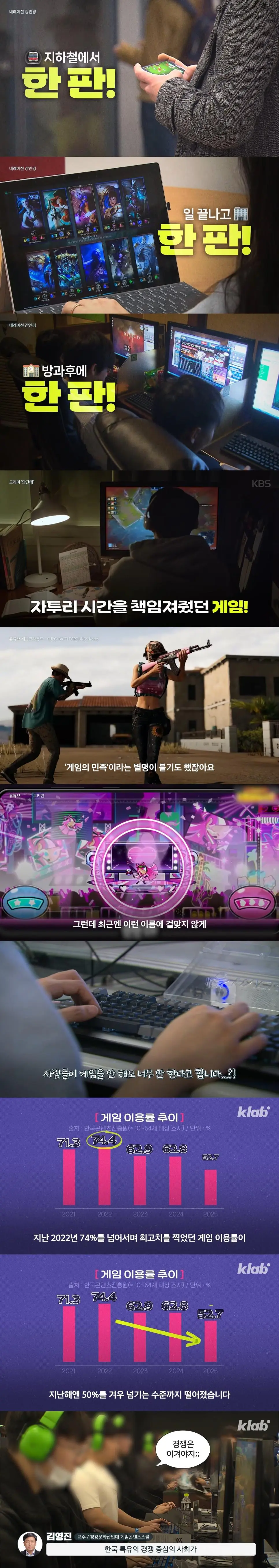 요즘 2030이 게임을 안 하는 이유
