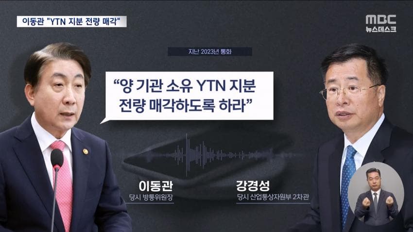 감사원, 이동관 YTN 통매각 개입 확인…공수처 송부 (11)