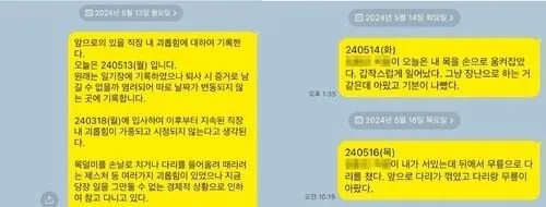 사내괴롭힘과 자살한 20대 여직원