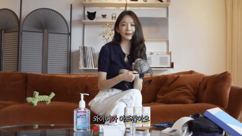 ㅇㅎ) 본인 브래지어  리뷰해주는 강민경 (5)