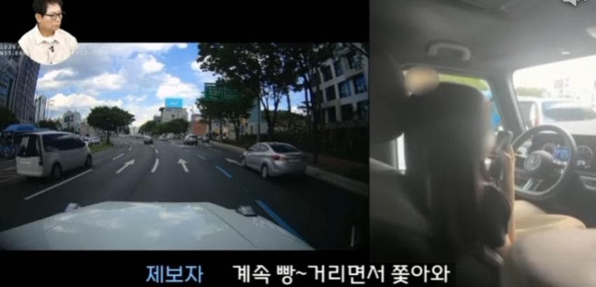 한문철티비 레전드 갱신. 무리한 지바겐 끼어들기. 눈돌아간 총 송곳아재. (24)