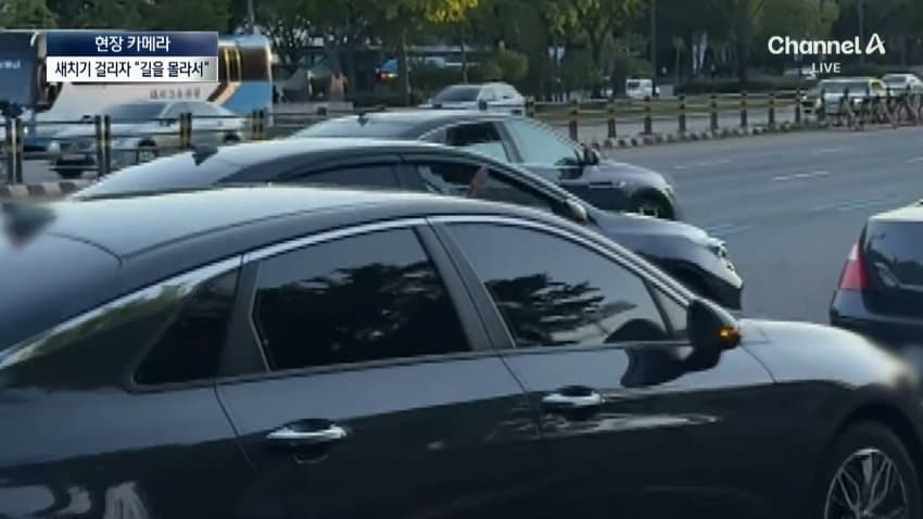 채널a) 차 머리부터 '쑥'..야구장 앞 얌체들 (22)
