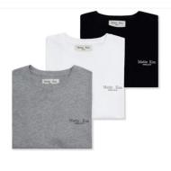 [마뗑킴] MATIN SMALL LOGO 3-PACK T-SHIRT SET I...