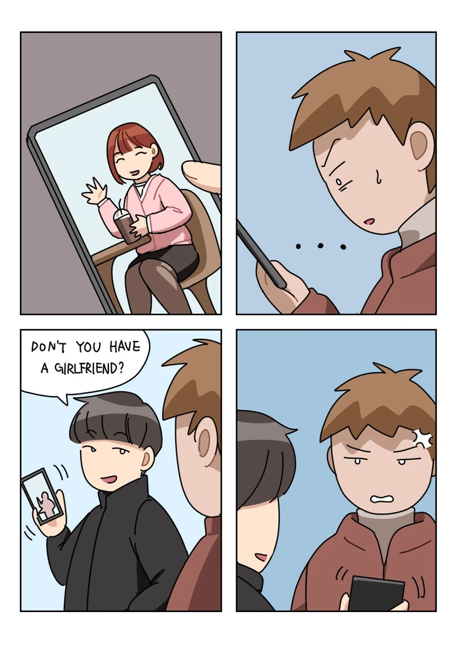 여친자랑하는 친구 NTR하기 (2)