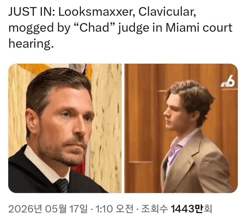 잘생긴게 최고라는 범죄자 판사한테 참교육 당함ㅋㅋ (9)