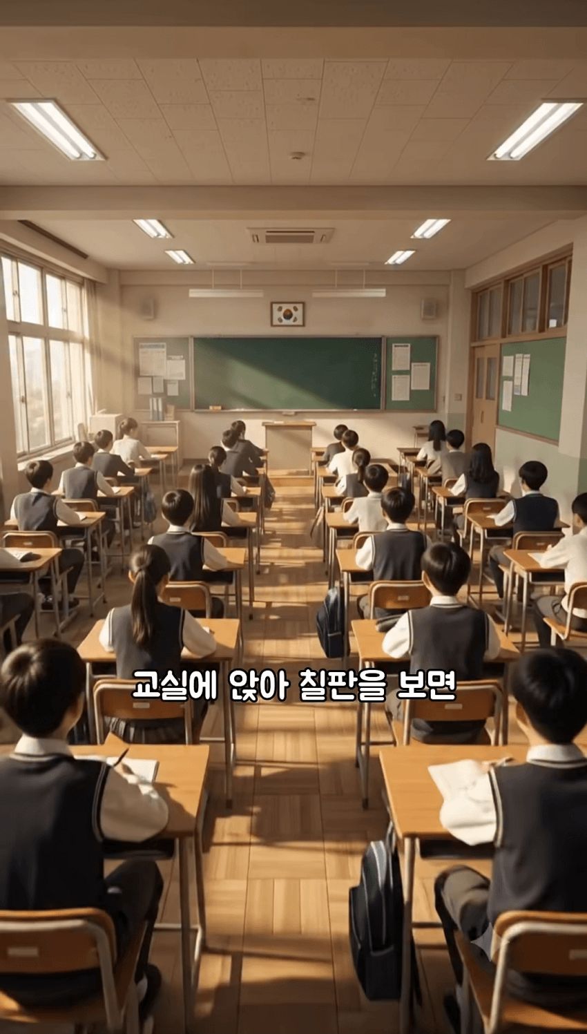 학교 교실의 창문은 항상 왼쪽인 이유... jpg