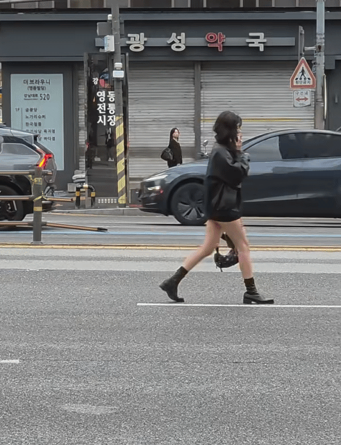 강남대로 이별녀