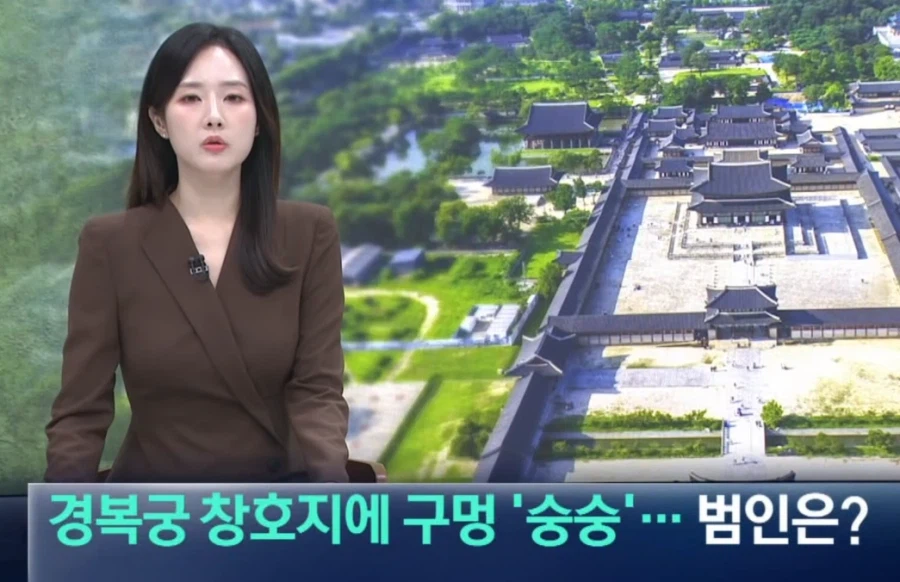 경복궁 외국인 관광객 근황.
