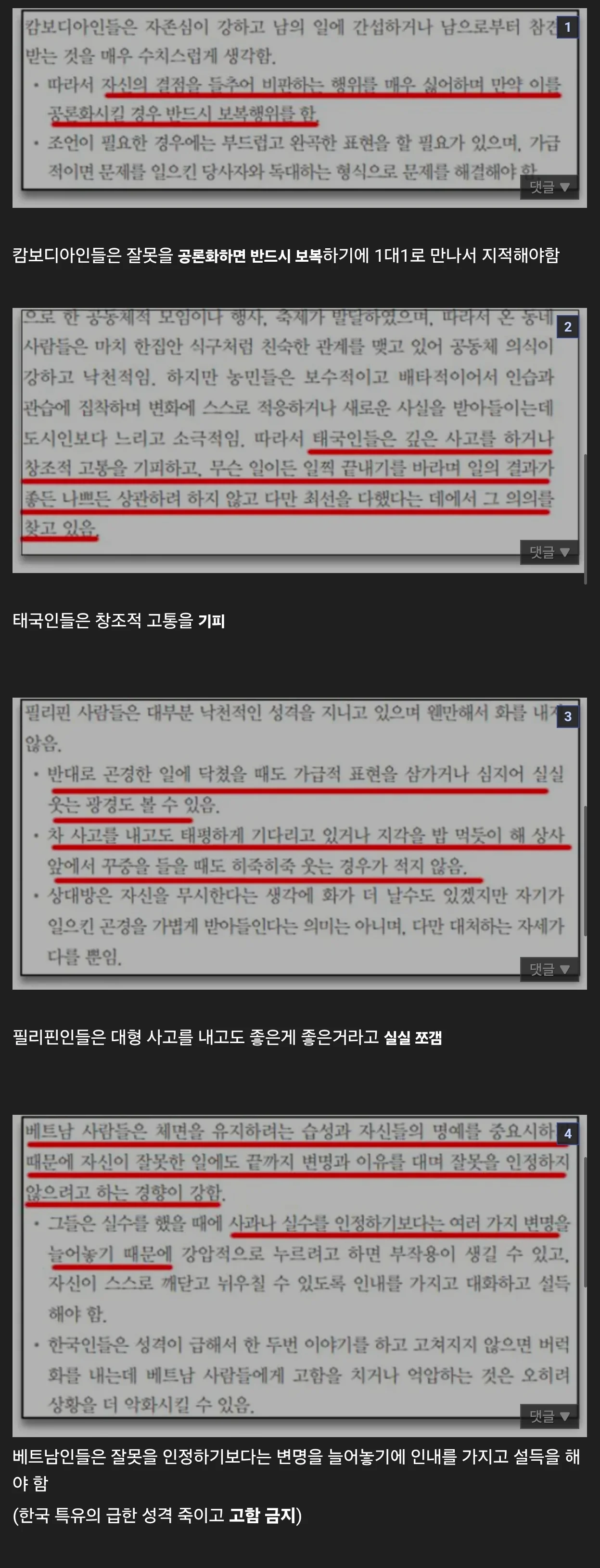 법무부피셜 동남아인 다루는 법