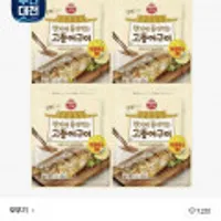 오뚜기 렌지에 돌려먹는 고등어구이 (70g 4개) 4봉