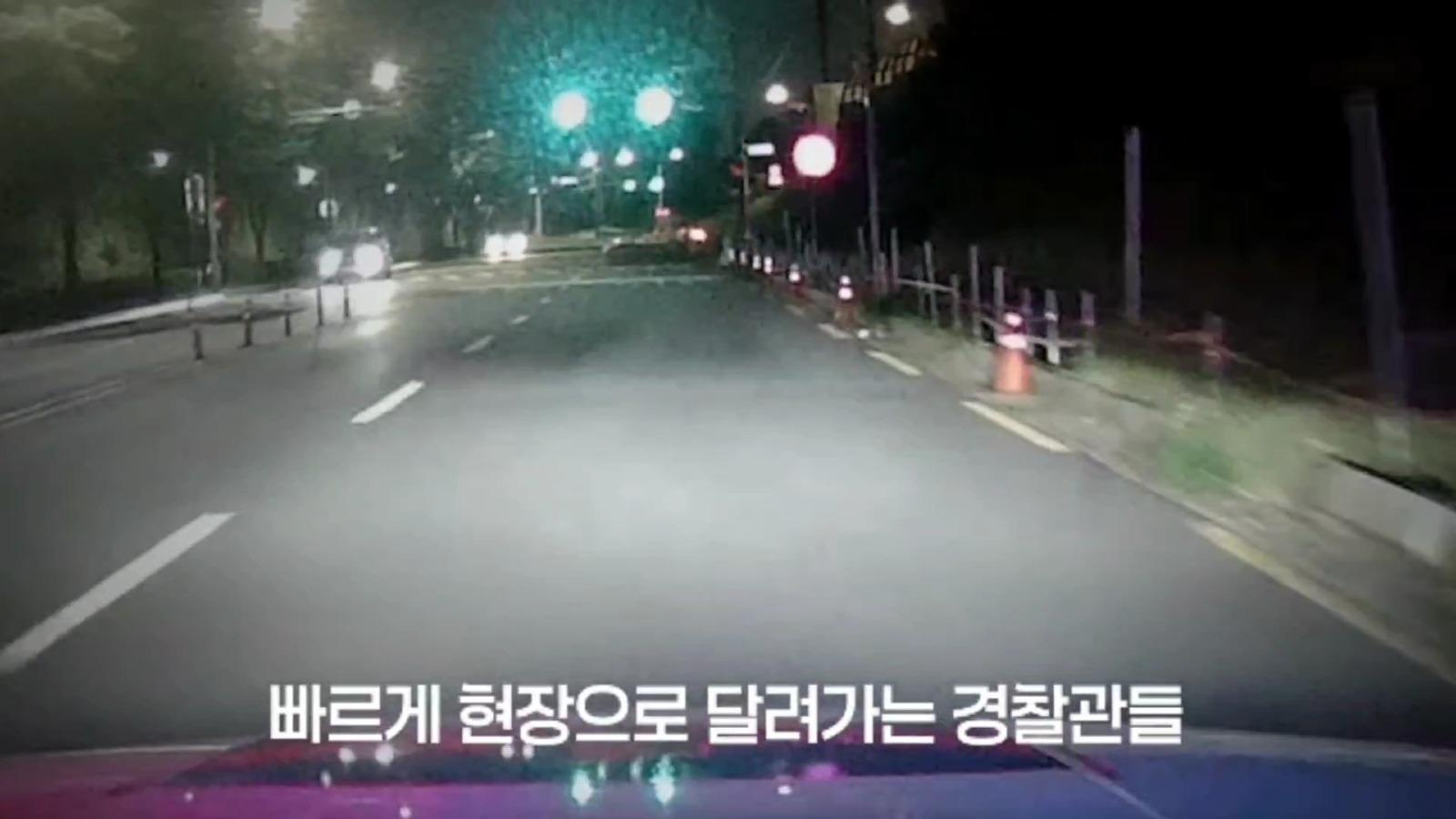 차 버리고 도망간 상습 음주 운전자.. (2)