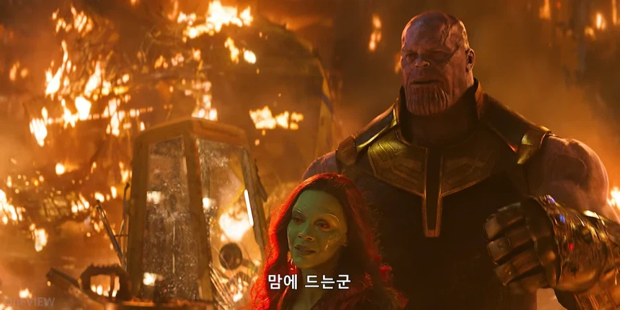 MCU)타노스가 유일하게 화낸 히어로 (3)