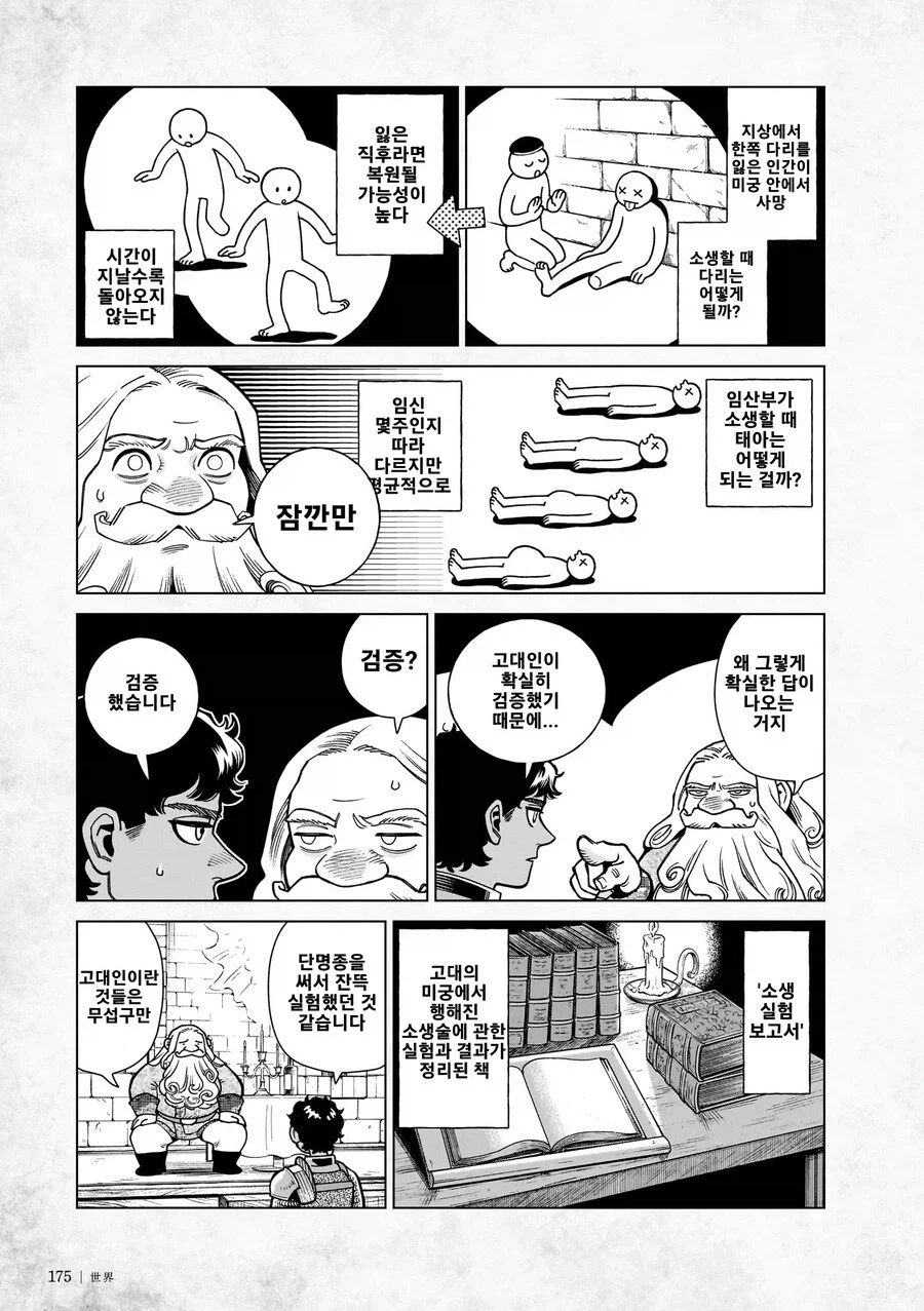 던전밥)과거 던전 소생 실험했다는 고대인들 (2)