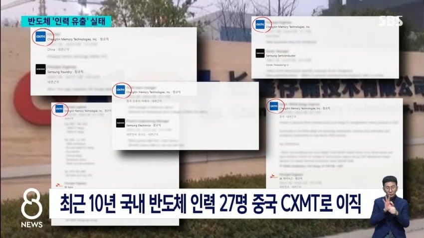 sbs) 중국 넘어간 반도체 핵심 인력들..유출 실태 보니 (4)