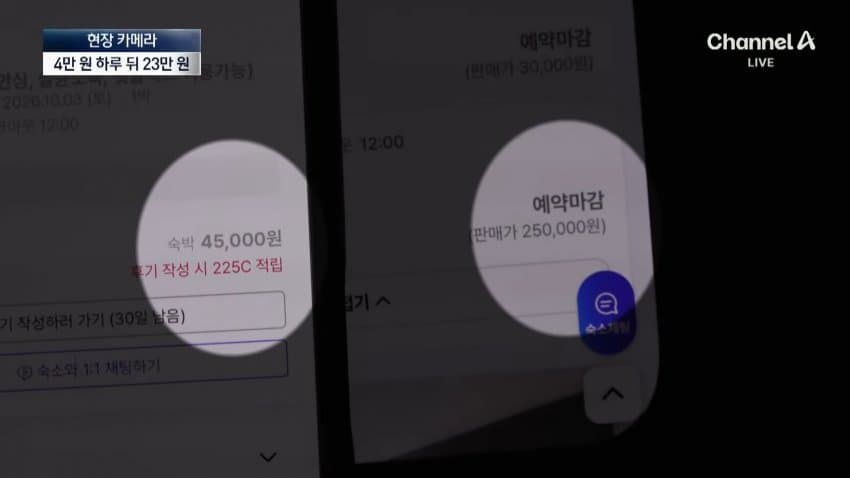 채널a) 어묵 1개에 1만원...축제 손님은 '봉'? (2)