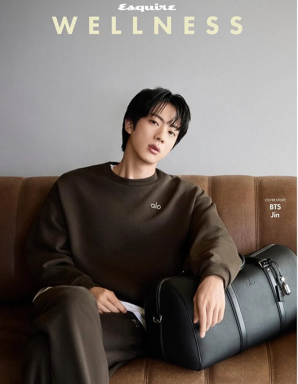 방탄소년단 진 x 알로 <에스콰이어 웰니스>  5종 커버 공개 (4)