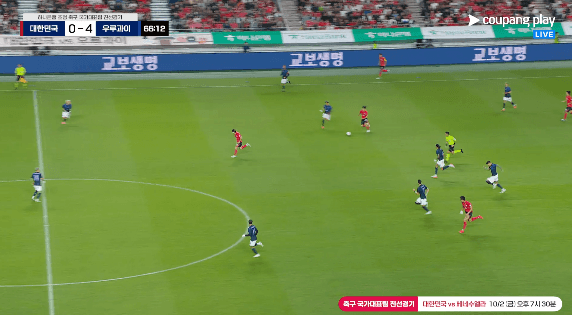 대한민국 vs 우루과이 4 대 1 완패 (12)