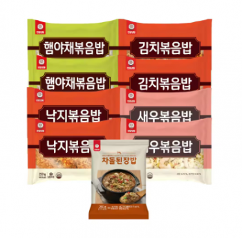 [알리] 천일 볶음밥 10봉 골라담기 (코인딜, 지마켓보다 저렴)