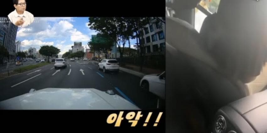 한문철티비 레전드 갱신. 무리한 지바겐 끼어들기. 눈돌아간 총 송곳아재. (16)
