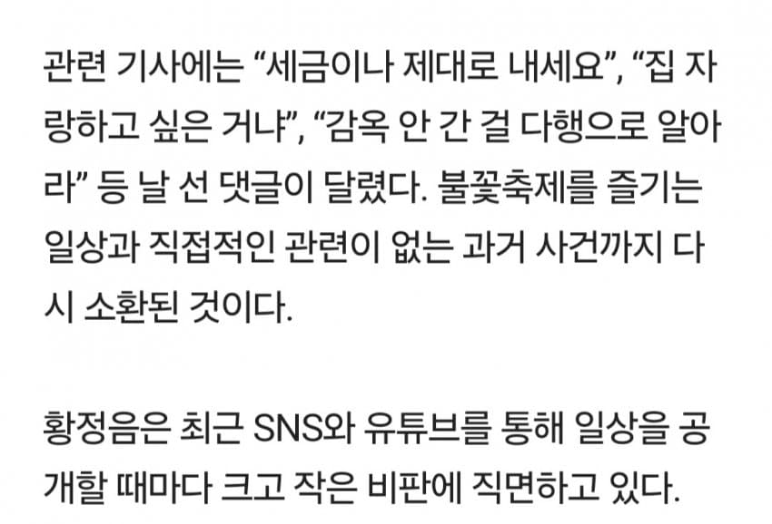 황정음 한강뷰 불꽃축제 자랑했다 봉변.. (4)