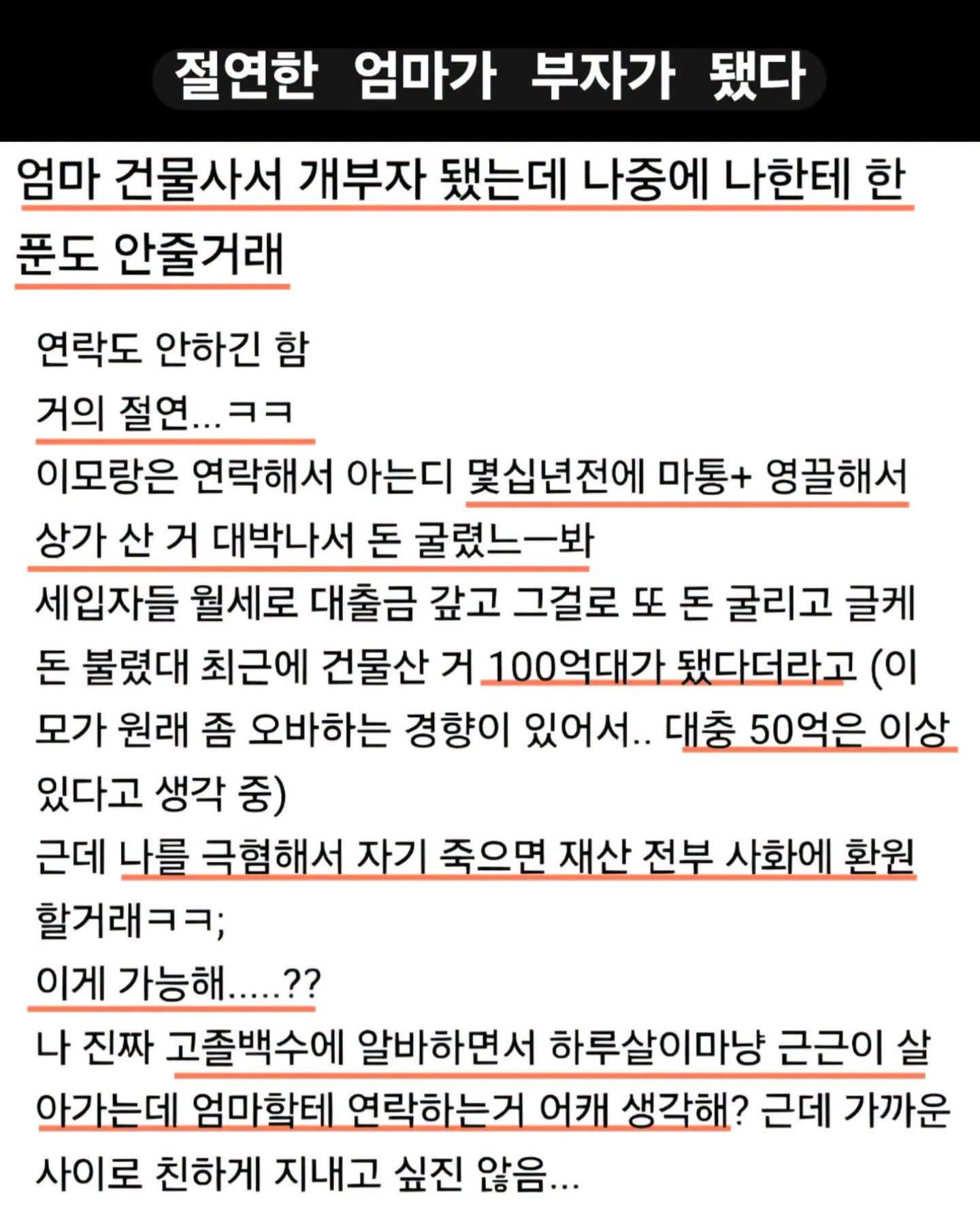 고졸 백수의 절규