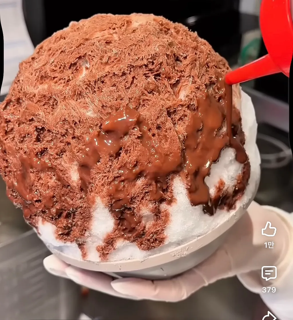 72시간 동안 얼린 얼음을 사용하는 일본 맛집