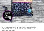 씻어나온 칠레산 냉동블루베리 1kg+1kg