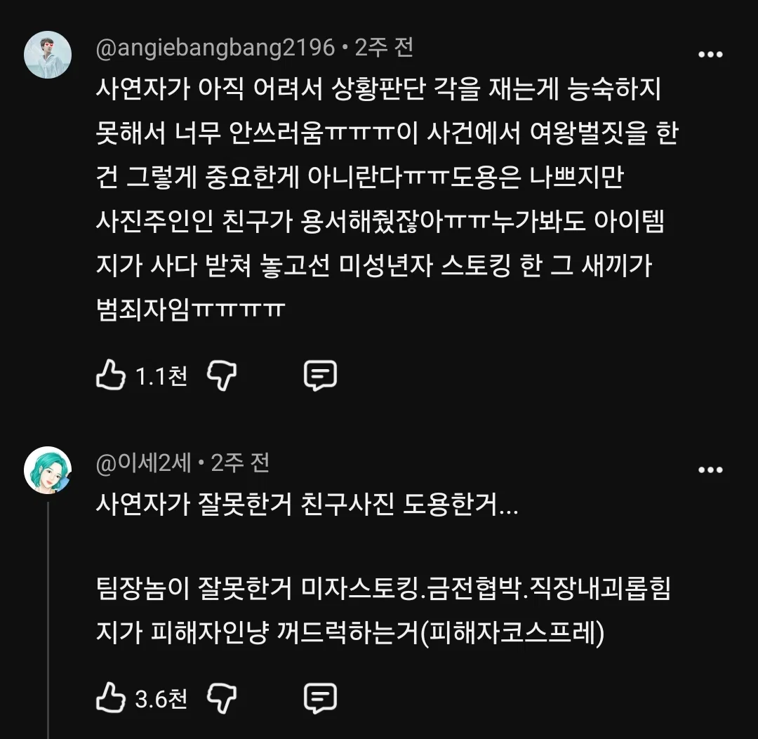 친구 사진 도용해서 남자들 털어먹었다는 여자한테 공감할 줄은 몰랐다는 유튜버 주둥이 (151)