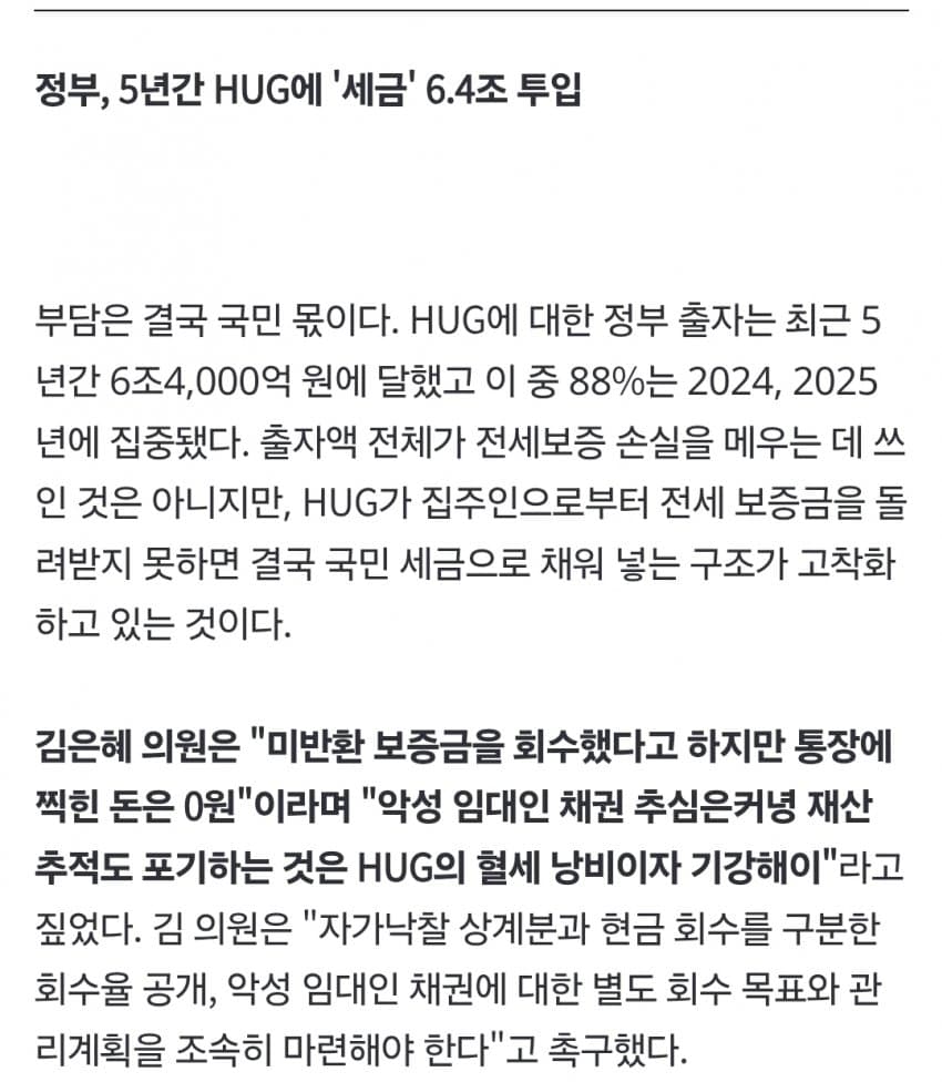 전세사기 피해, 혈세로 메웠다... 악성 임대인 '먹튀' 보증금만 5조 (7)