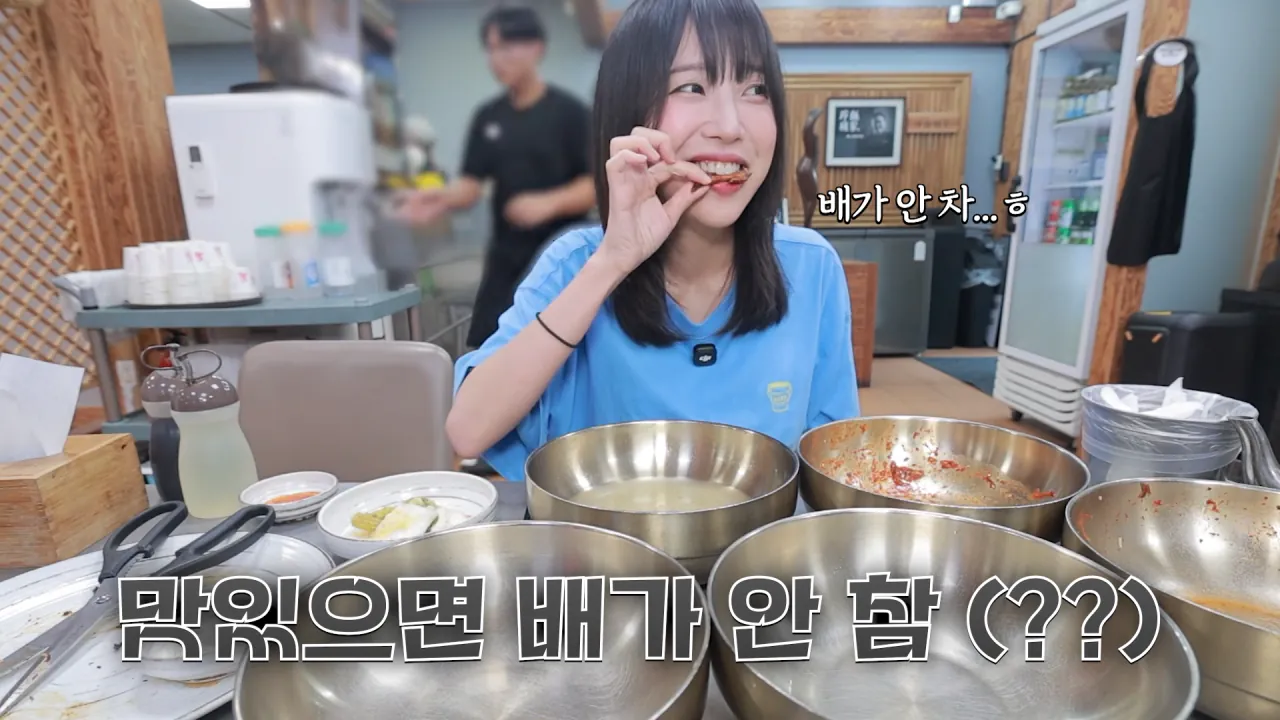 100년된 평양냉면집 가서 적당히 먹방한 쯔양 근황 ㄷㄷㄷ (39)