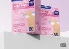 대일밴드 탄력밴드 표준형 80매 대용량