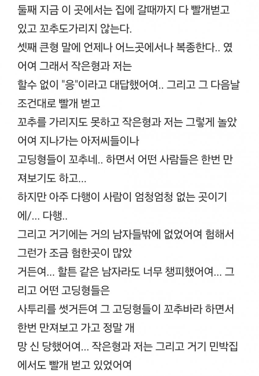 형에게 장난감 취급 당했다는 남동생들 (3)
