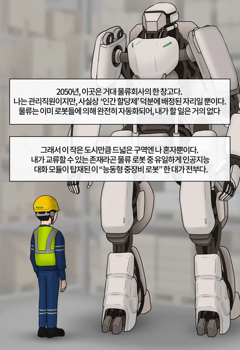 스압) 훌쩍훌쩍 중장비로봇과의 아름다운 우정...manwha