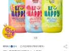 해피바스 스마일 바디워시900g 3종세트 유자/체리/자몽 (카듸