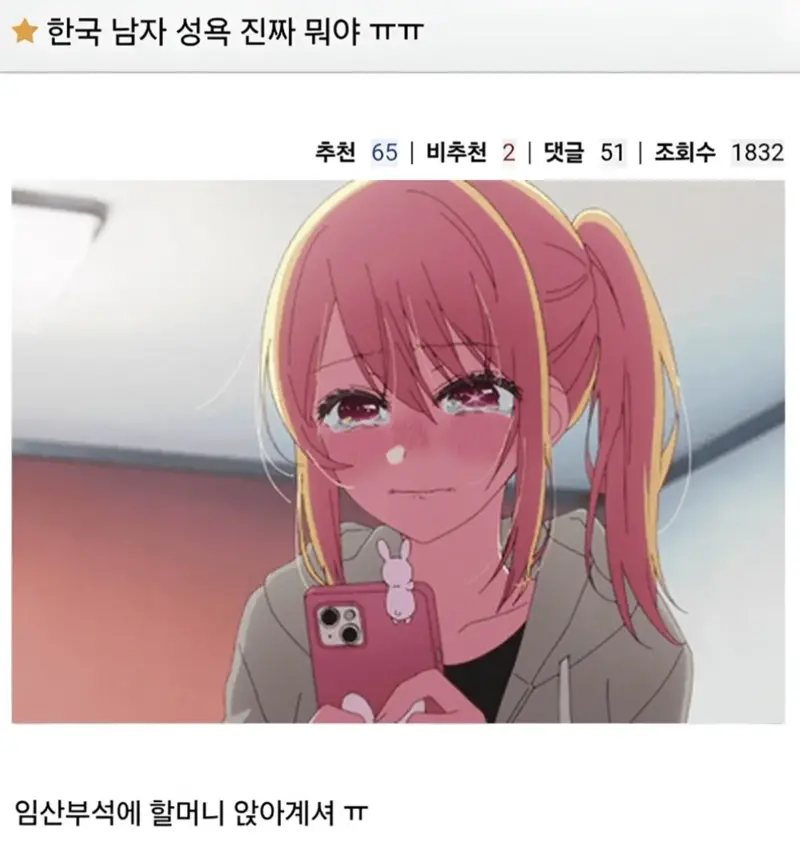 한국 남자 성욕 진짜 뭐야 ㅠㅠ (2)